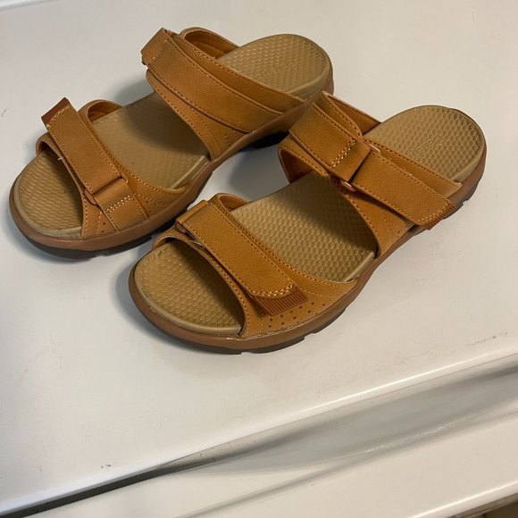 Bare Trap Slide Samdals - Picture 2 of 6